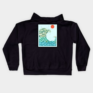 KANAGAWA WAVES Kids Hoodie